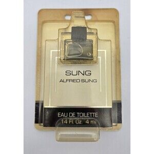 Sung By Alfred Sung 4ml Women’s Perfume Eau De Toilette Spray New